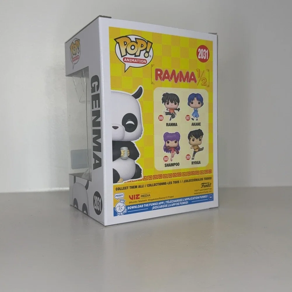Funko Pop Animation Genma #2031 Ranma 1/2 Vinyl Figure w/ Box‎ Collectible